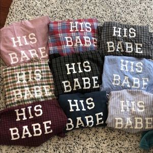 His Babe button down bundle